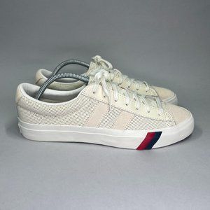 New Keds Pro Men's Royal Plus Perforated Leather Low Top Sneakers